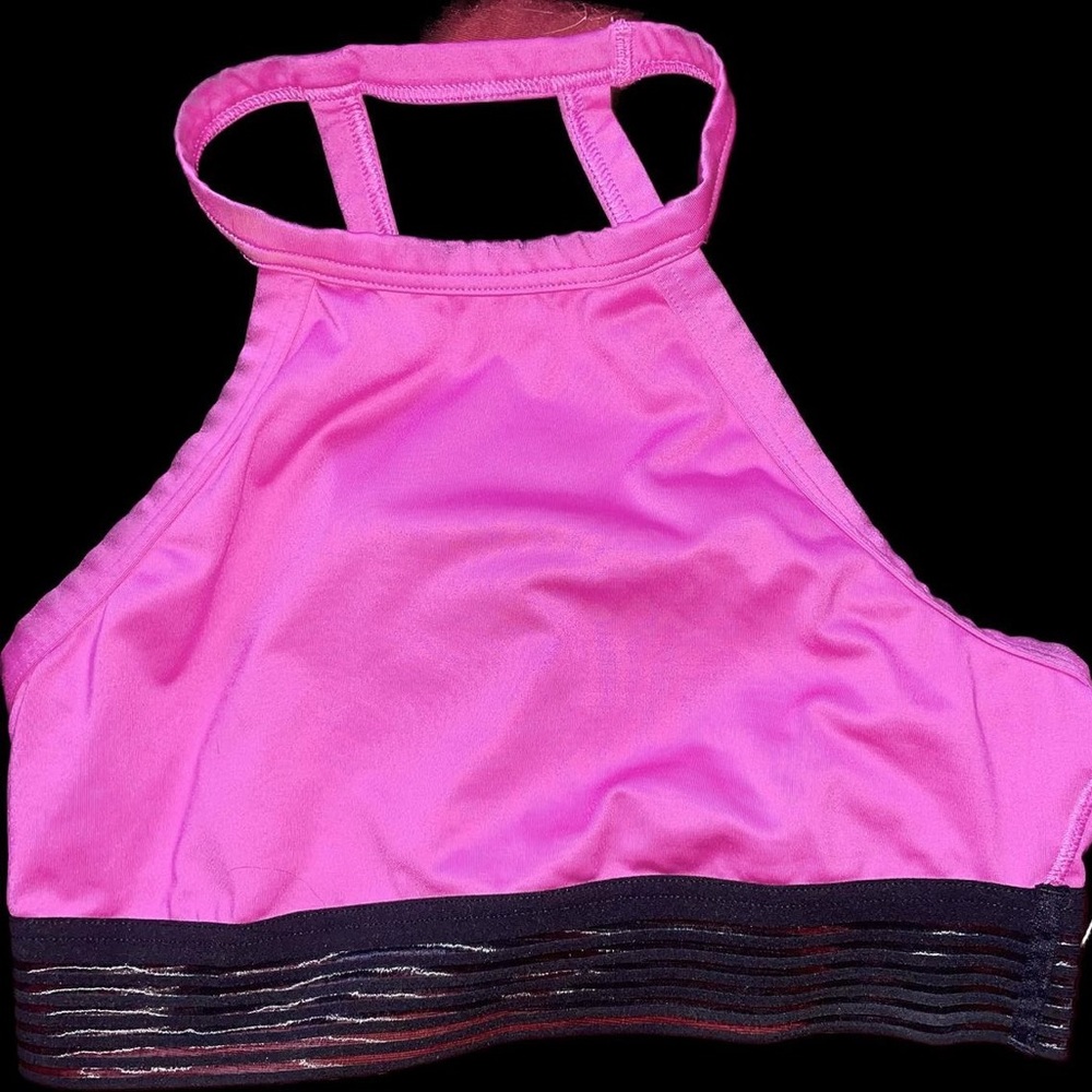 Fushia Victoria Secret open back sports bra. Size M